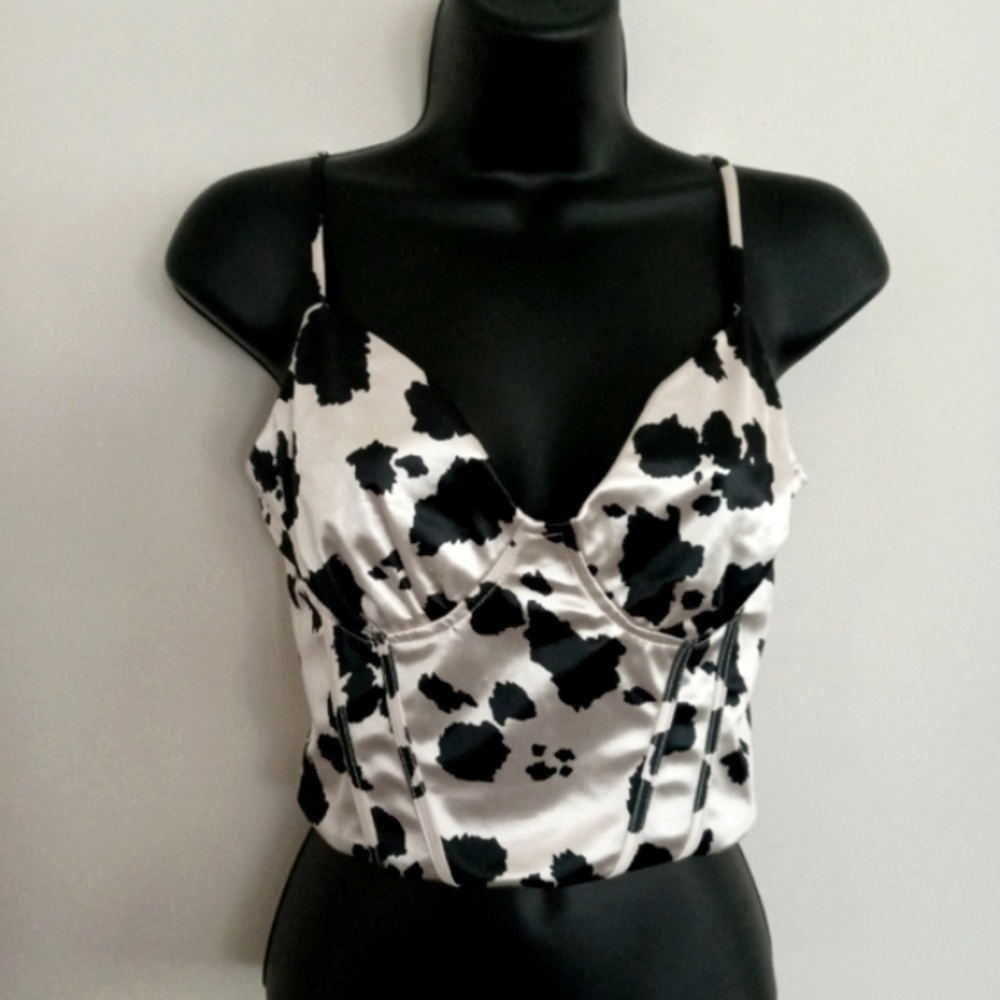 Black and White Women's Tank Top